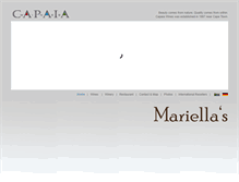 Tablet Screenshot of capaia.eu